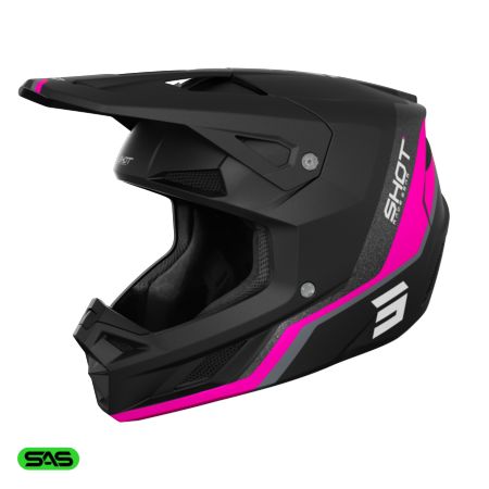 Kask SHOT SPEED ATOMIC PINK_MATT L