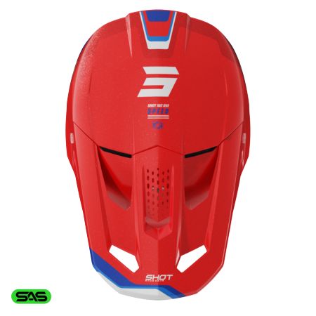 Kask SHOT SPEED ATOMIC RED_PEARLY M