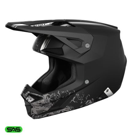 Kask SHOT SPEED BATTLE BLACK_MATT XL