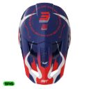 Kask SHOT SPEED BEAST BLUE_RED_PEARLY S