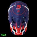 Kask SHOT SPEED BEAST BLUE_RED_PEARLY L