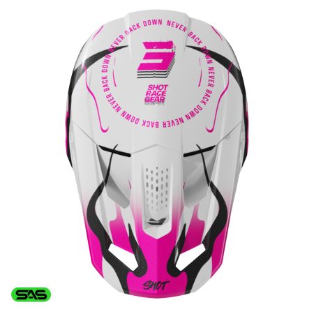 Kask SHOT SPEED BEAST PINK_PEARLY S