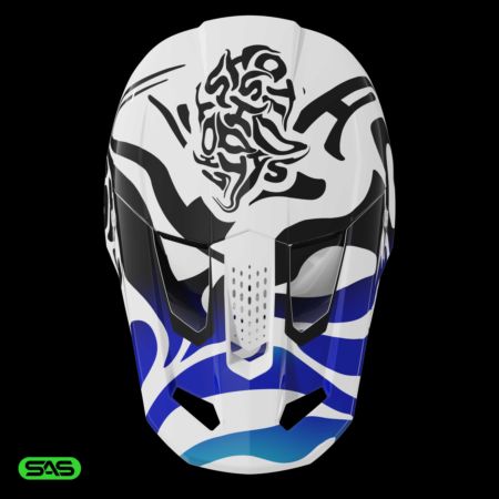 Kask SHOT SPEED GHOST BLUE_GLOSSY M