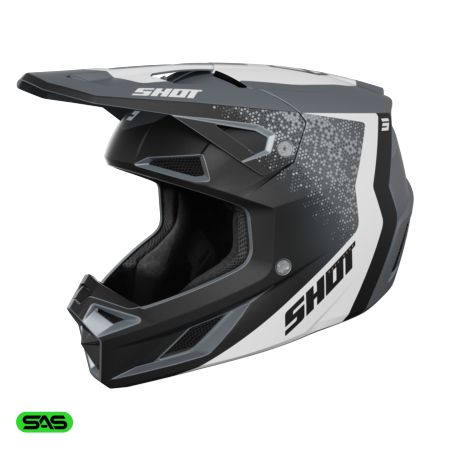 Kask SHOT SPEED HYBRID GREY_MATT XL