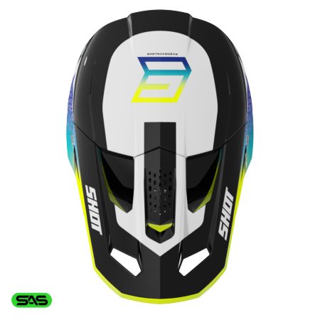 Kask SHOT SPEED HYBRID NEON_YELLOW_GLOSSY L