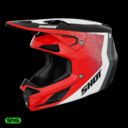 Kask SHOT SPEED HYBRID RED_GLOSSY M