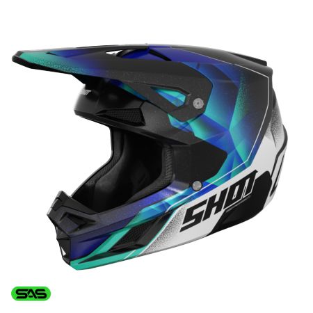 Kask SHOT SPEED OLYMP BLUE_PEARLY M