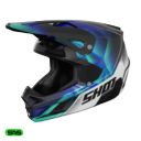 Kask SHOT SPEED OLYMP BLUE_PEARLY M