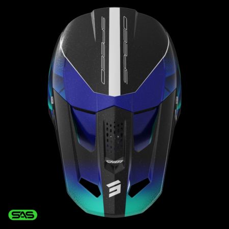 Kask SHOT SPEED OLYMP BLUE_PEARLY L
