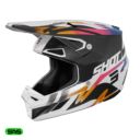 Kask SHOT SPEED WAVE BLACK_WHITE_PEARLY M