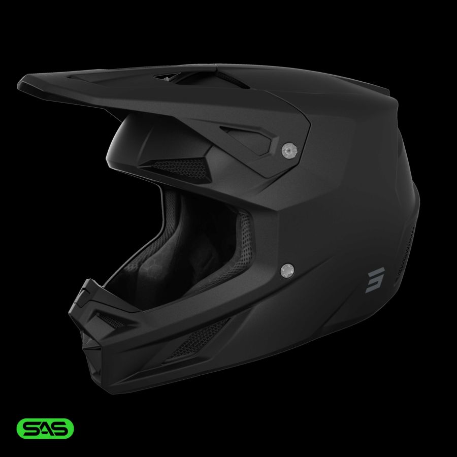 Kask SHOT SPEED SOLID BLACK_MATT M