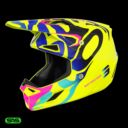 Kask SHOT SPEED KID GHOST NEON_YELLOW_GLOSSY YS