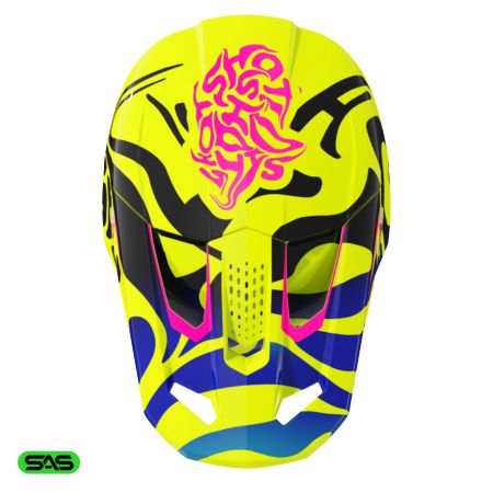 Kask SHOT SPEED KID GHOST NEON_YELLOW_GLOSSY YL