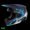 Kask SHOT SPEED KID OLYMP BLUE_PEARLY YM