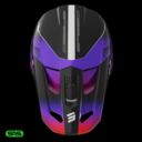 Kask SHOT SPEED KID OLYMP PURPLE_PEARLY YM
