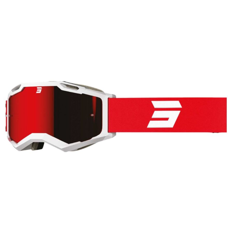 Gogle SHOT IRIS 2.0 TECH WHITE_RED_GLOSSY