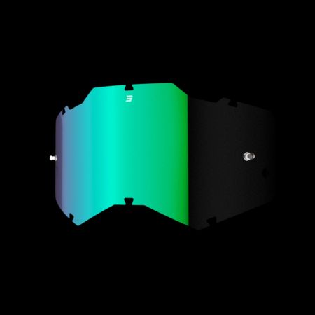 Szybka SHOT AS ASSAULT/IRIS 2.0 GREEN_IRIDIUM