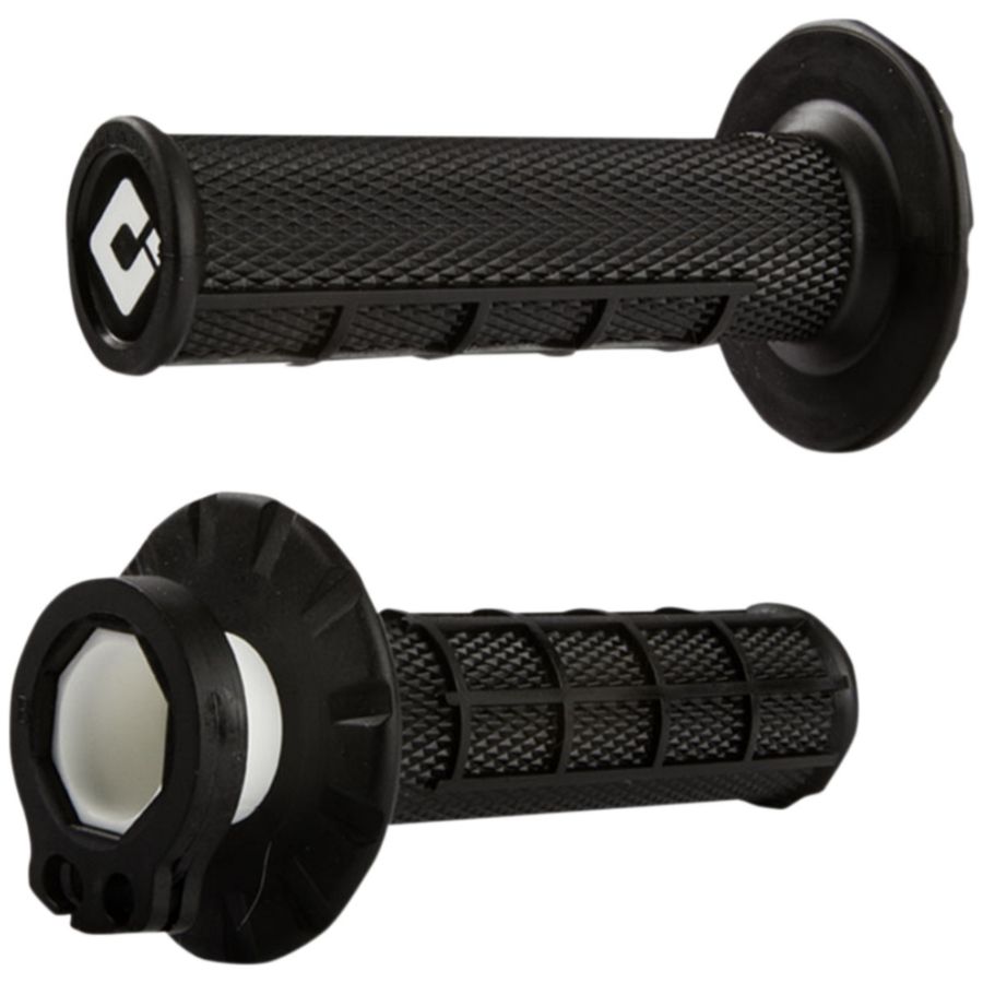 ODI manetki half-waffle v2 lock-on grip czarne