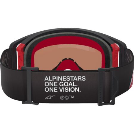 Gogle ALPINESTARS SUPERTECH CORP bk/rd mirror slv
