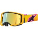 Gogle ALPINESTARS VISION 8 CORP or/yl/pk mirror gd