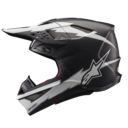 Kask ALPINESTARS sm10 amp blk/wt l