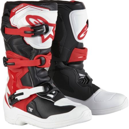 Buty ALPINESTARS tech3s yth wt/bk/r 2