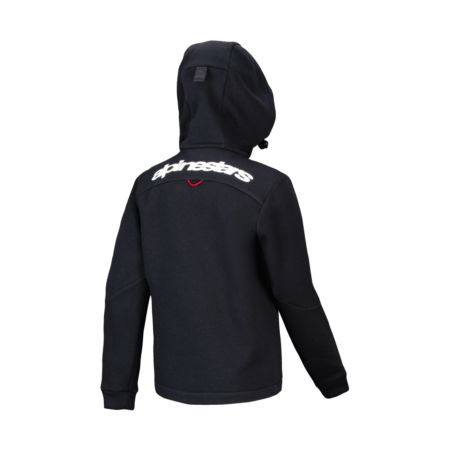 Fleece yth racer MX black l