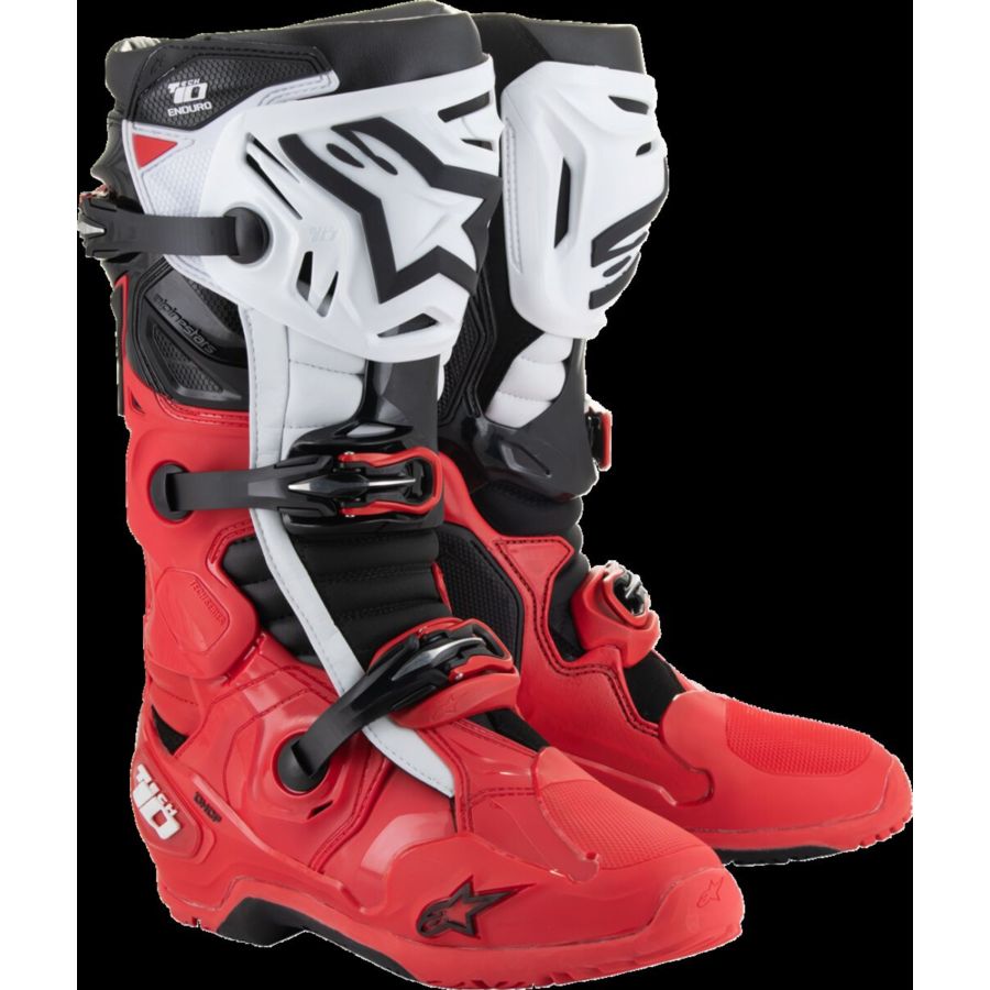Buty Tech 10 Enduro rd/bk/wh 11
