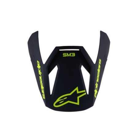 Daszek kasku ALPINESTARS YOUTH SM3 RADIUM blk/ylw