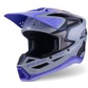 Kask ALPINESTARS SUPERTECH M3 JETTSON gy/pu/bl 2XL