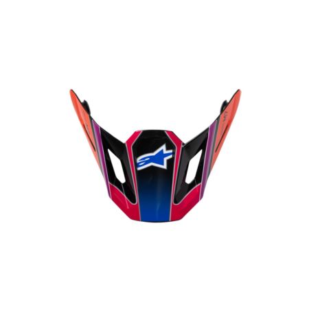 Daszek kasku ALPINESTARS SUPERTECH M7 blu/pu/pnk