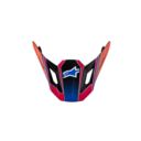 Daszek kasku ALPINESTARS SUPERTECH M7 blu/pu/pnk