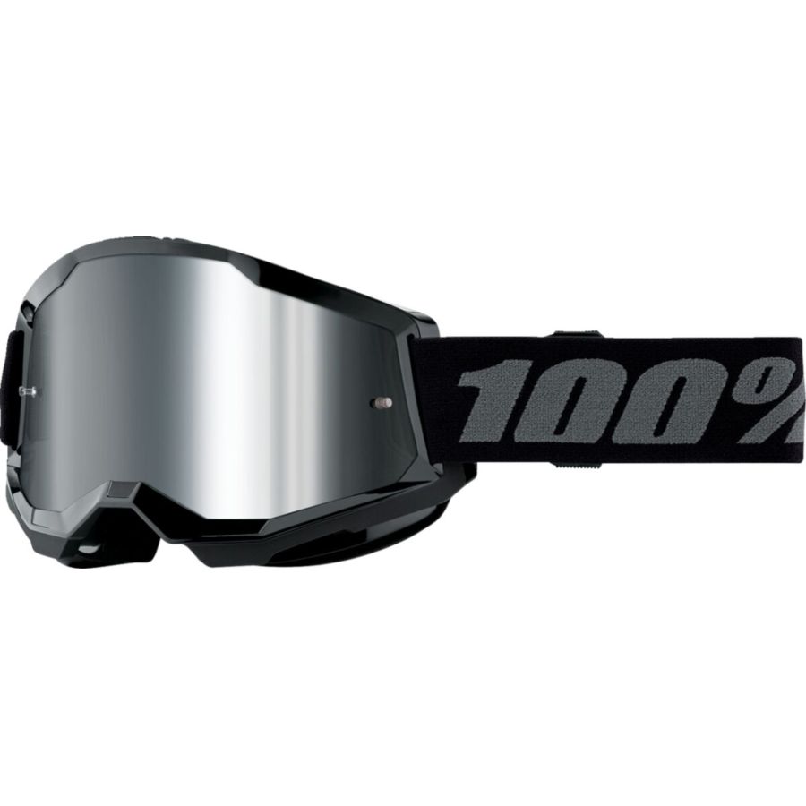 Gogle 100% STRATA 2 JR black mr sl