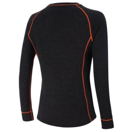 Bluza termoaktywna AMOQ 100% Merino Szary/Pom L