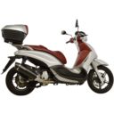 Tłumik slip-on LEOVINCE NERO PIAGGIO BEVERLY