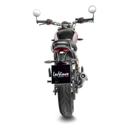 Tłumik slip-on LEOVINCE GP ONE TRIUMPH SCRAMBLER