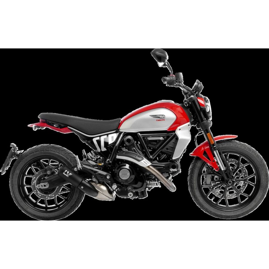 Tłumik slip-on LEOVINCE LV-10 DUCATI SCRAMBLER