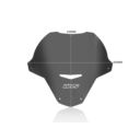 Szyba WRS SPORT APRILIA TUONO 660 dark smoke