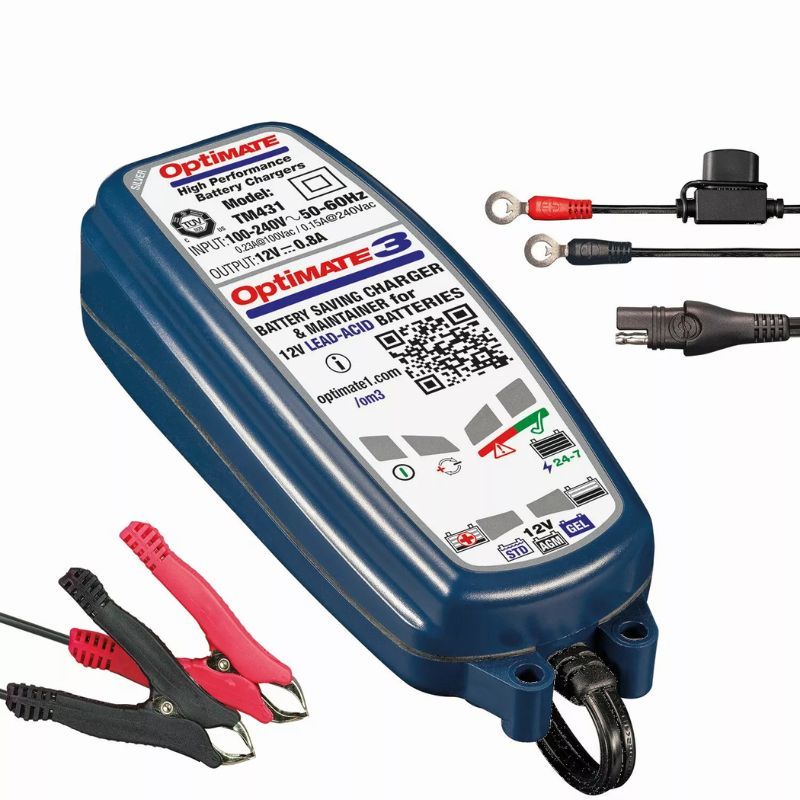 Ładowarka optimate 3 sae 0,8a tecmate