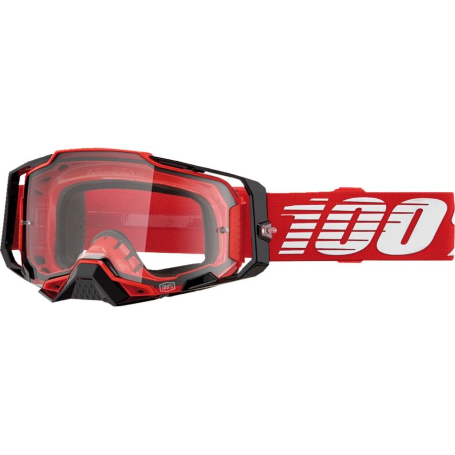 Gogle 100% armega red clr
