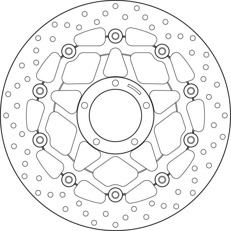 Tarcza hamulcowa BREMBO DUCATI 1000 MONSTER