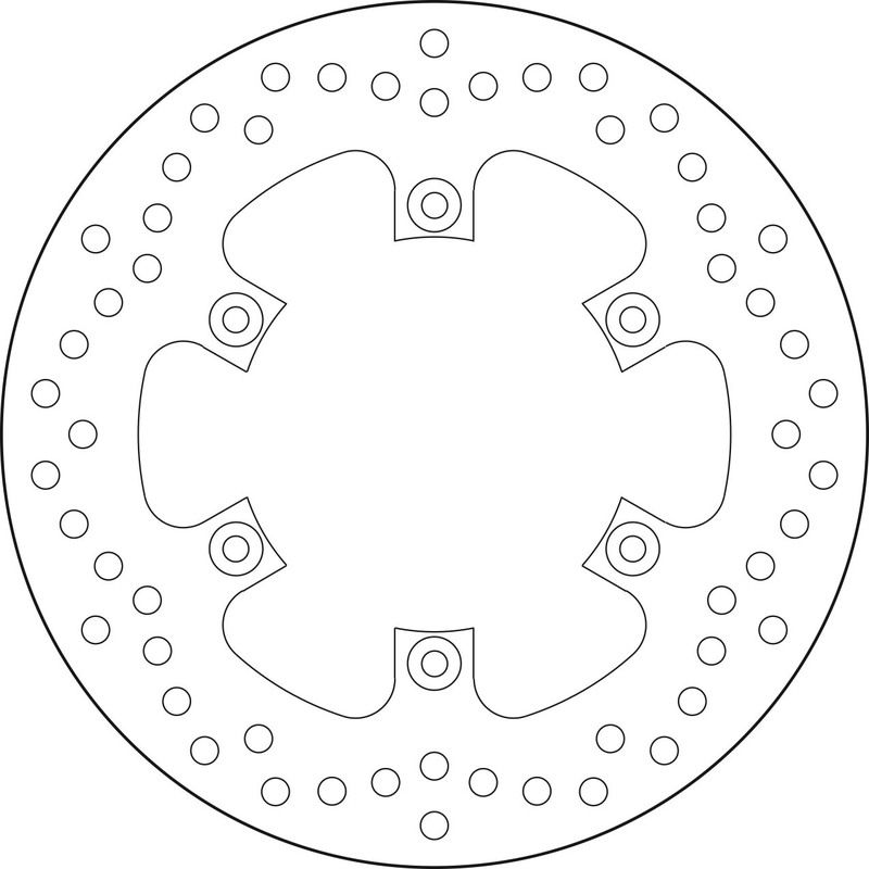 Tarcza hamulcowa BREMBO KAWASAKI KDX200