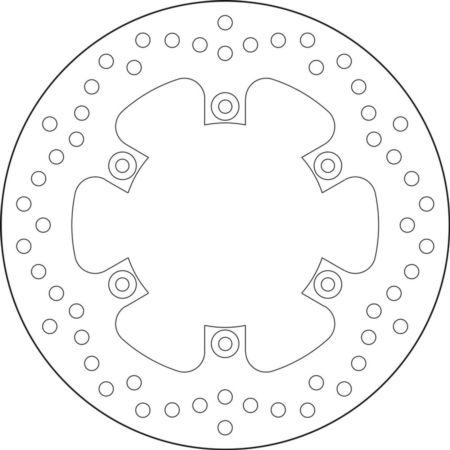 Tarcza hamulcowa BREMBO KAWASAKI KDX200