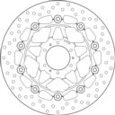 Tarcza hamulcowa BREMBO HONDA CBR600F