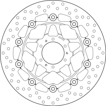 Tarcza hamulcowa BREMBO HONDA CBR600F