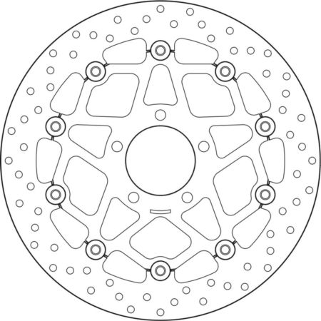 Tarcza hamulcowa BREMBO SUZUKI GSX-R1000