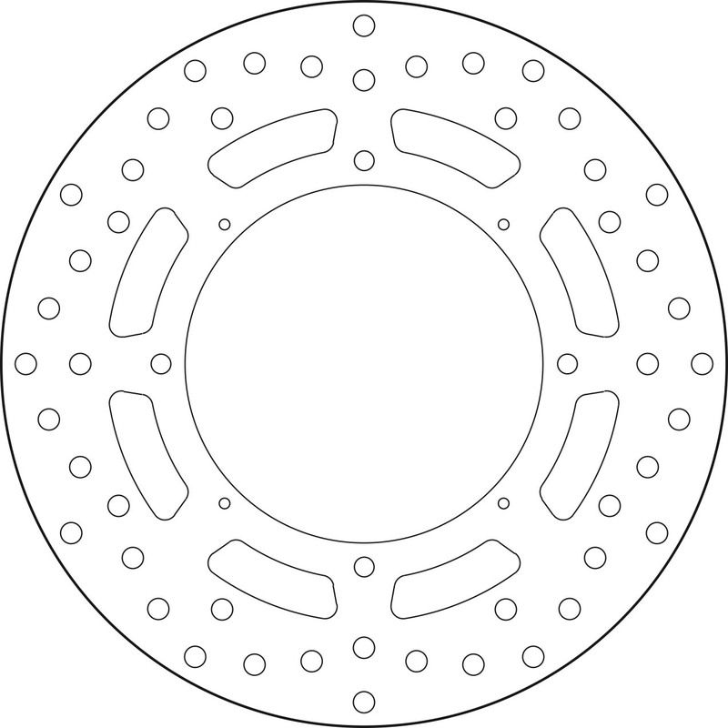 Tarcza hamulcowa BREMBO HONDA CR125R