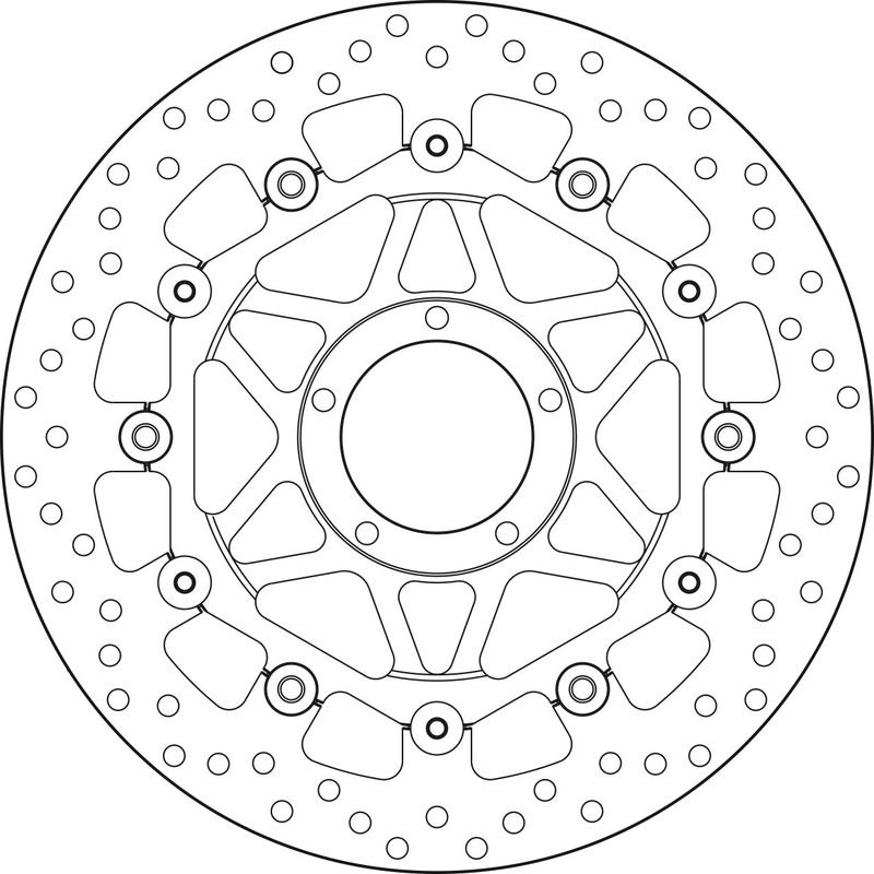 Tarcza hamulcowa BREMBO DUCATI 1098