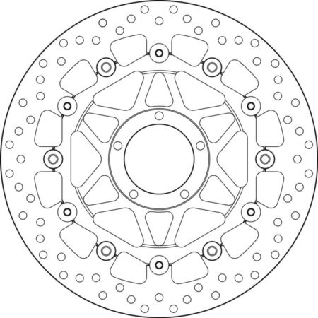 Tarcza hamulcowa BREMBO DUCATI 1098
