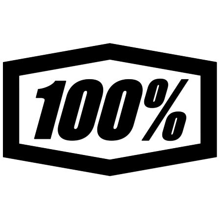 Gogle 100% STRATA dziecięce mini black clear